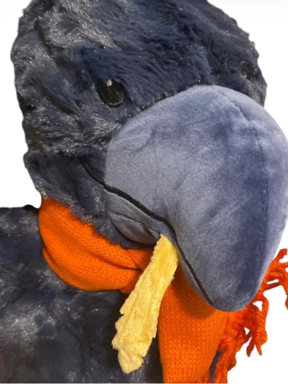 GiggleScape Crow with Orange Scarf NWT